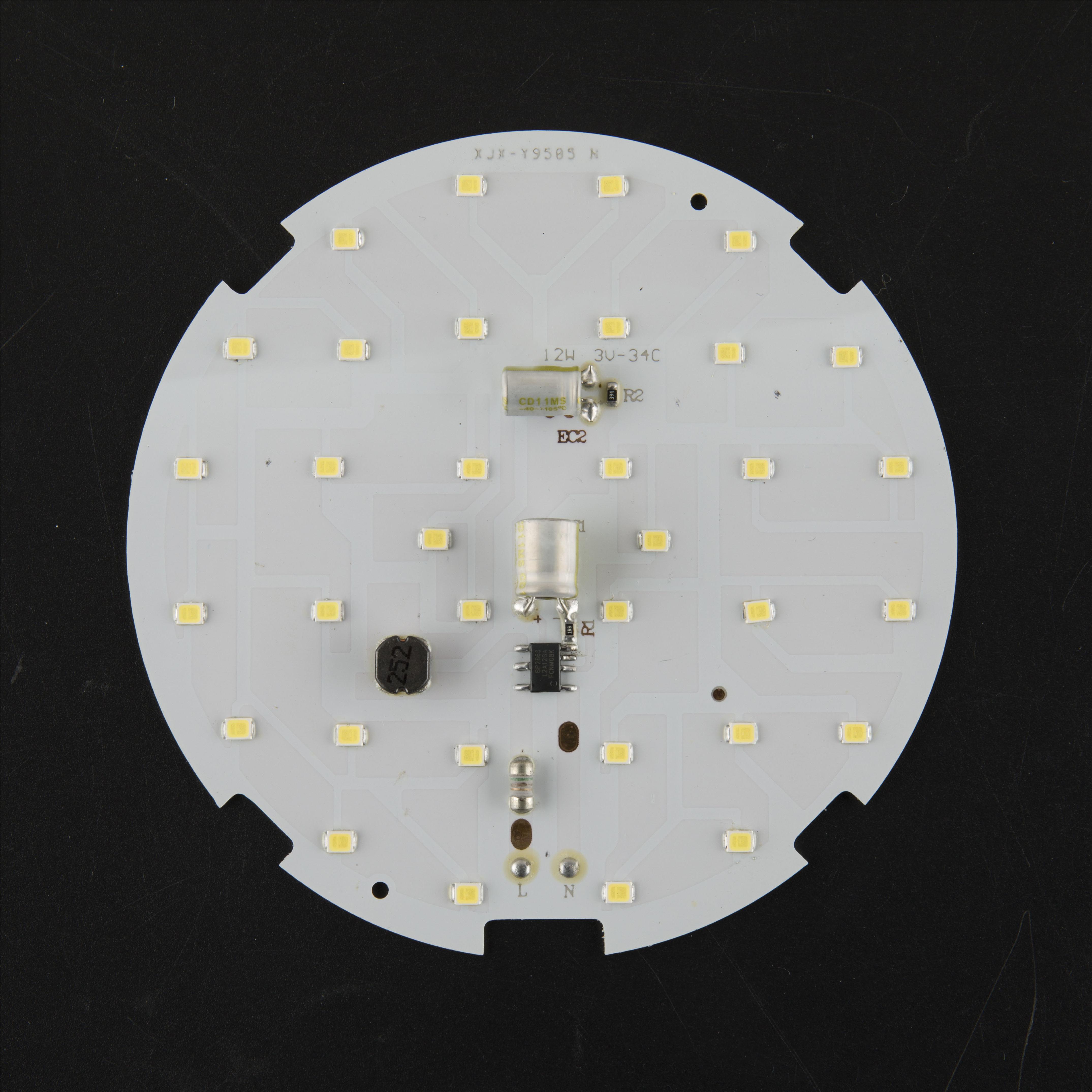 LLQDA-12W 塑料筒灯LED光源板