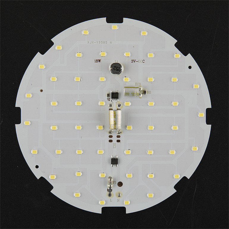 LLQDA-18W 塑料筒灯水晶灯灯芯板
