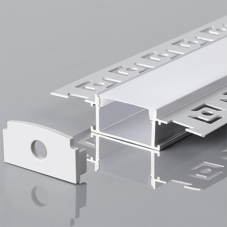 led嵌入式铝槽阴角预埋线形灯槽