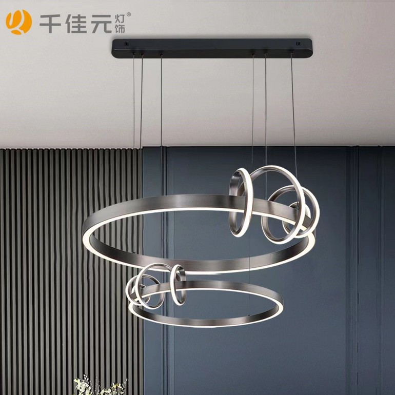 17304-850+50螺旋式椭圆轻奢圆形灯具