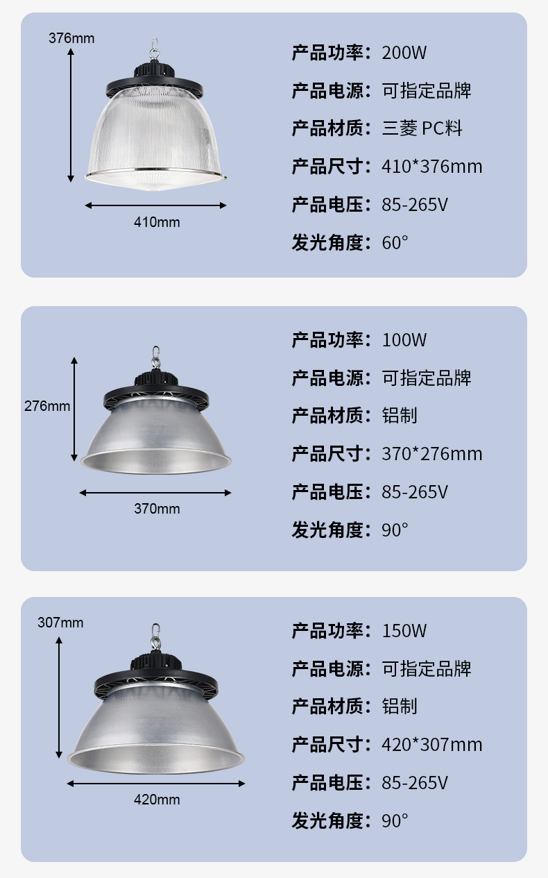 UFO清华款飞碟工矿灯