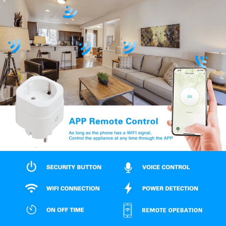 Mini-Wifi smart socket