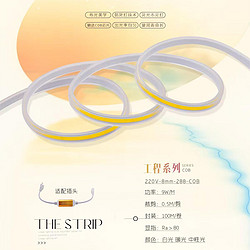 LED户外硅胶高压自粘cob灯带
