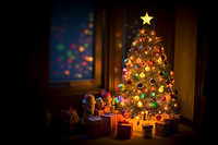 Colorful Christmas Light Cheer the Festival Up