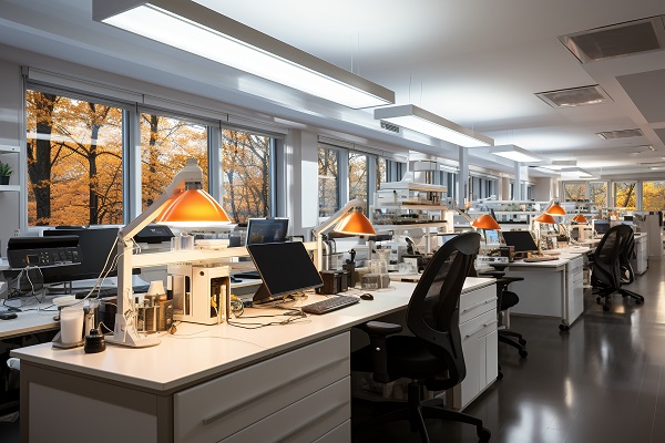 Comfortable And Efficient Office Lighting Design