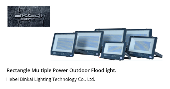 Rectangle Multiple Power Outdoor Floodlight