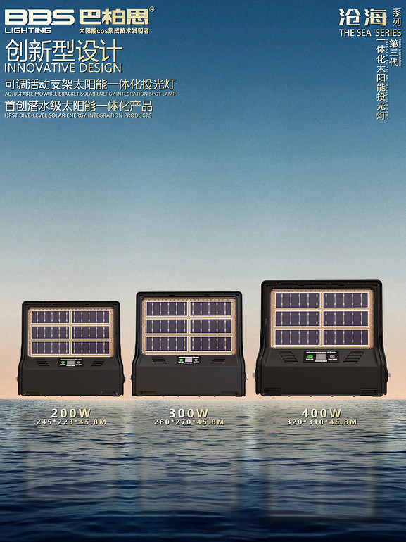 沧海系列太阳能投光灯