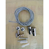 Wire rope exposed hanging wire accessories package, pendant lamp hardware hanging installation