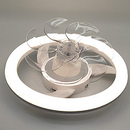 Seven-leaf warm ceiling fan lamp