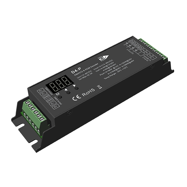 Black compact efficient LED decoder