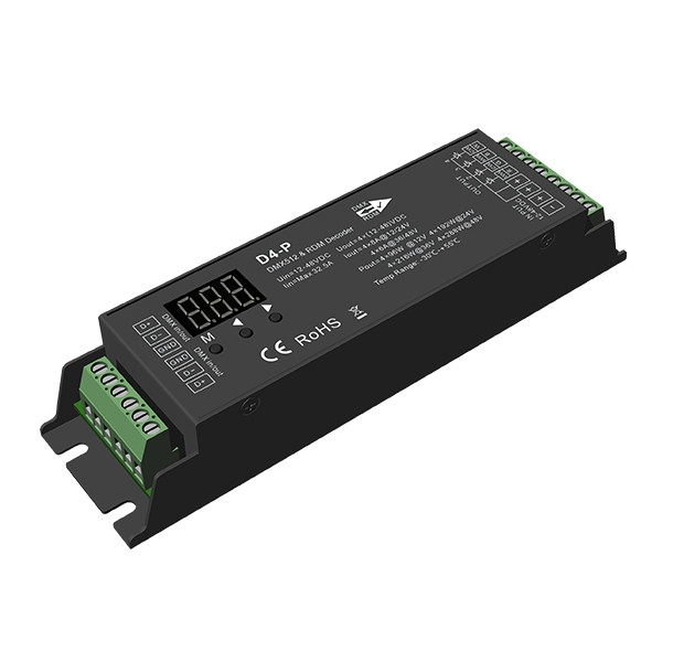 Black compact efficient LED decoder