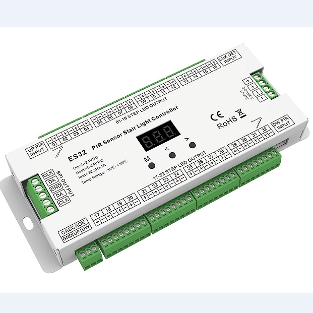 LED staircase intelligent controller