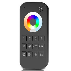 LED lamp with five-in-one dimming controller