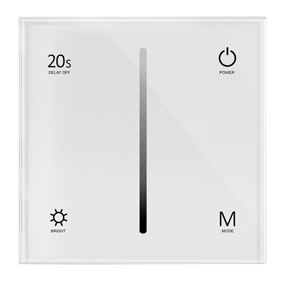 White Smart Switch Control Panel