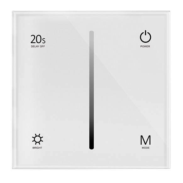 White Smart Switch Control Panel