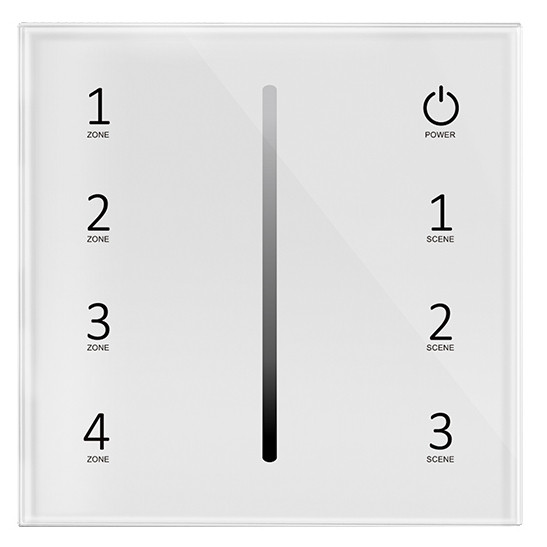 Touch switch color temperature control panel