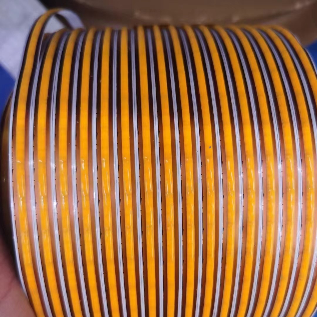 Flexible LED orange strip light