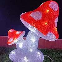 Outdoor decorative mushroom lawn lights