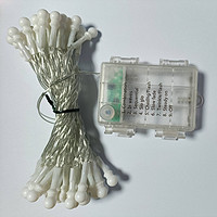 LED battery remote control string light