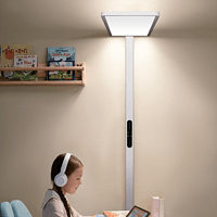 Eye-friendly floor lamp with natural light