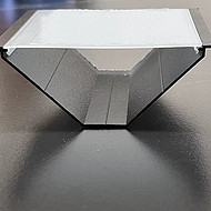 LED triangular aluminum alloy light trough