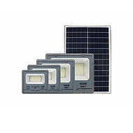 New outdoor solar floodlight