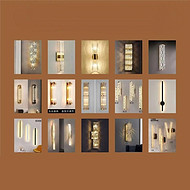 Fashionable and atmospheric indoor wall lamp