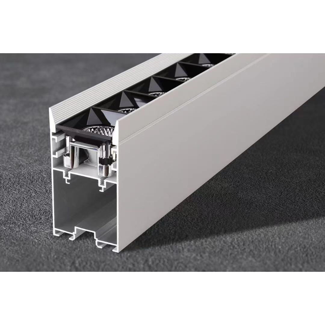 LED Magnetic Track Light Embedded Intelligent Borderless Living Room Home Use Lampshade
