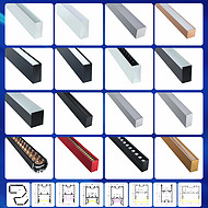 LED linear light, surface mounted linear light, grille light, embedded light groove