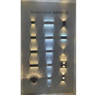 Surface mounted stage bar color changing down light