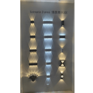 Surface mounted stage bar color changing down light