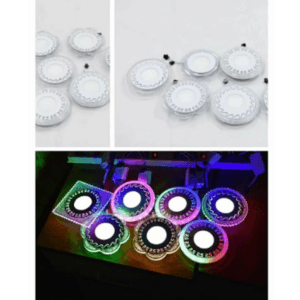 Irregular color changing exquisite down light