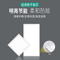 Bright, energy-saving, soft, anti glare and eye protection classic flat panel lamp