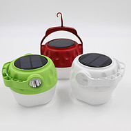 Outdoor camping solar rechargeable light