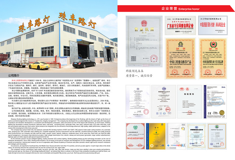 殊丰路灯
