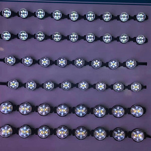 LED full-color point light source racing bead lighting project