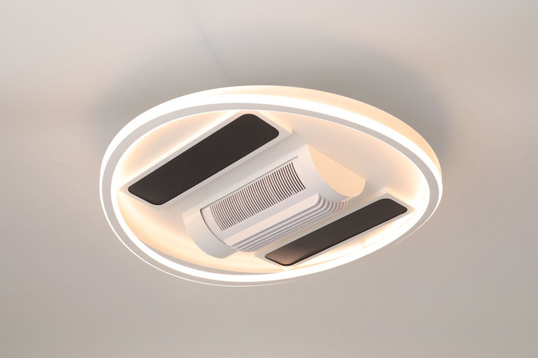 Leaf free ceiling fan lamp, infrared winter heating, graphene heating, ceiling lamp