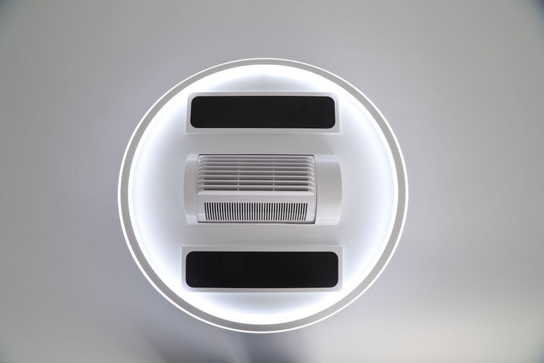 Leaf free ceiling fan lamp, infrared winter heating, graphene heating, ceiling lamp