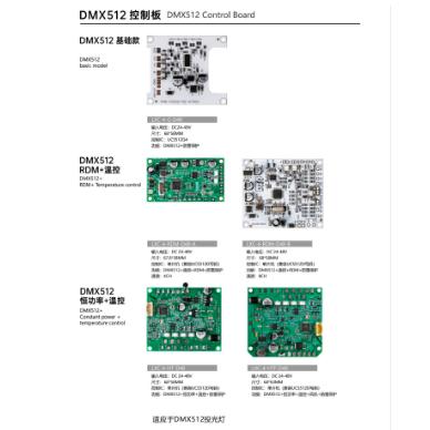 DMX512 Constant Power Control Board