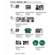 DMX512 Drive Control Integrated Board