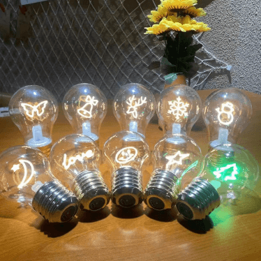Customizable cute shaped light bulbs