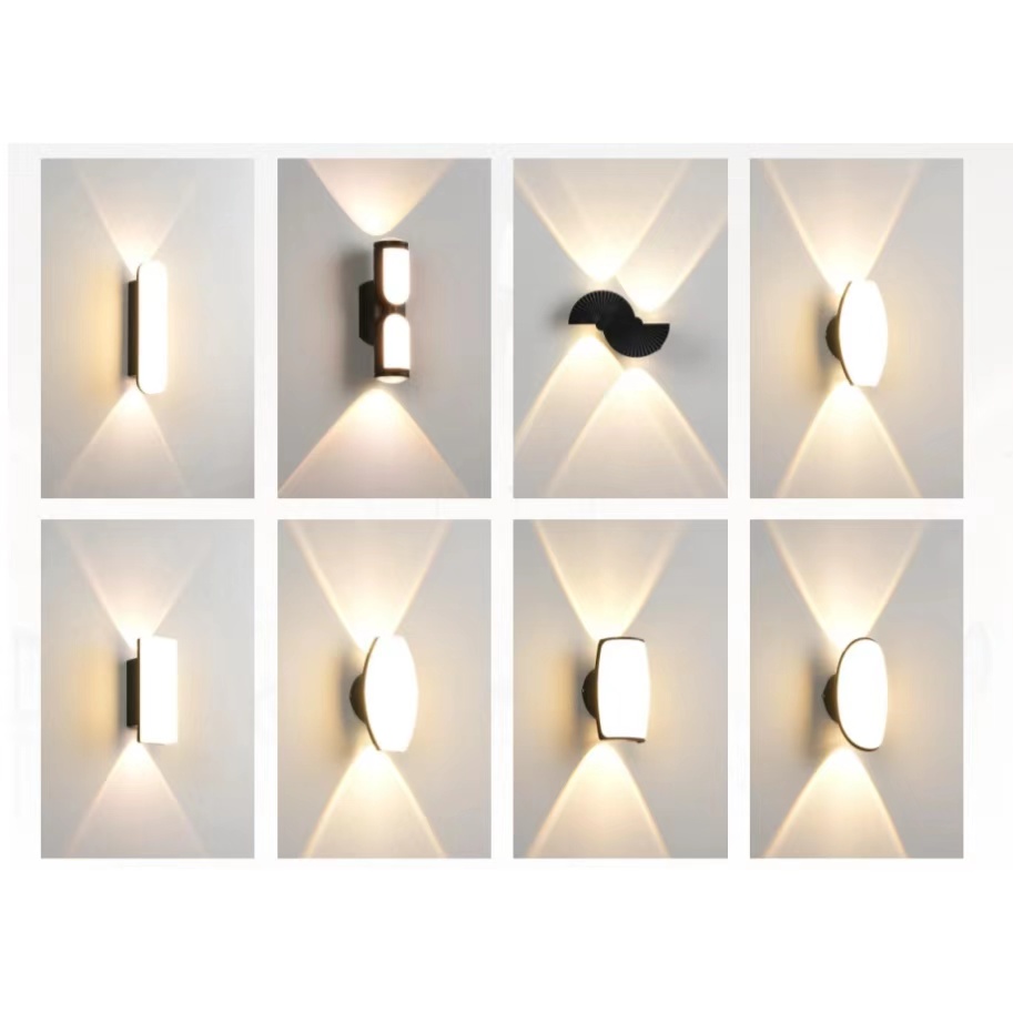 LED Wall Lamp Bull Eye Double Headed Lamp for Home Use Simple Bedlight Wall Lamp