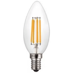 LED pointed tail tungsten wire crystal bulb