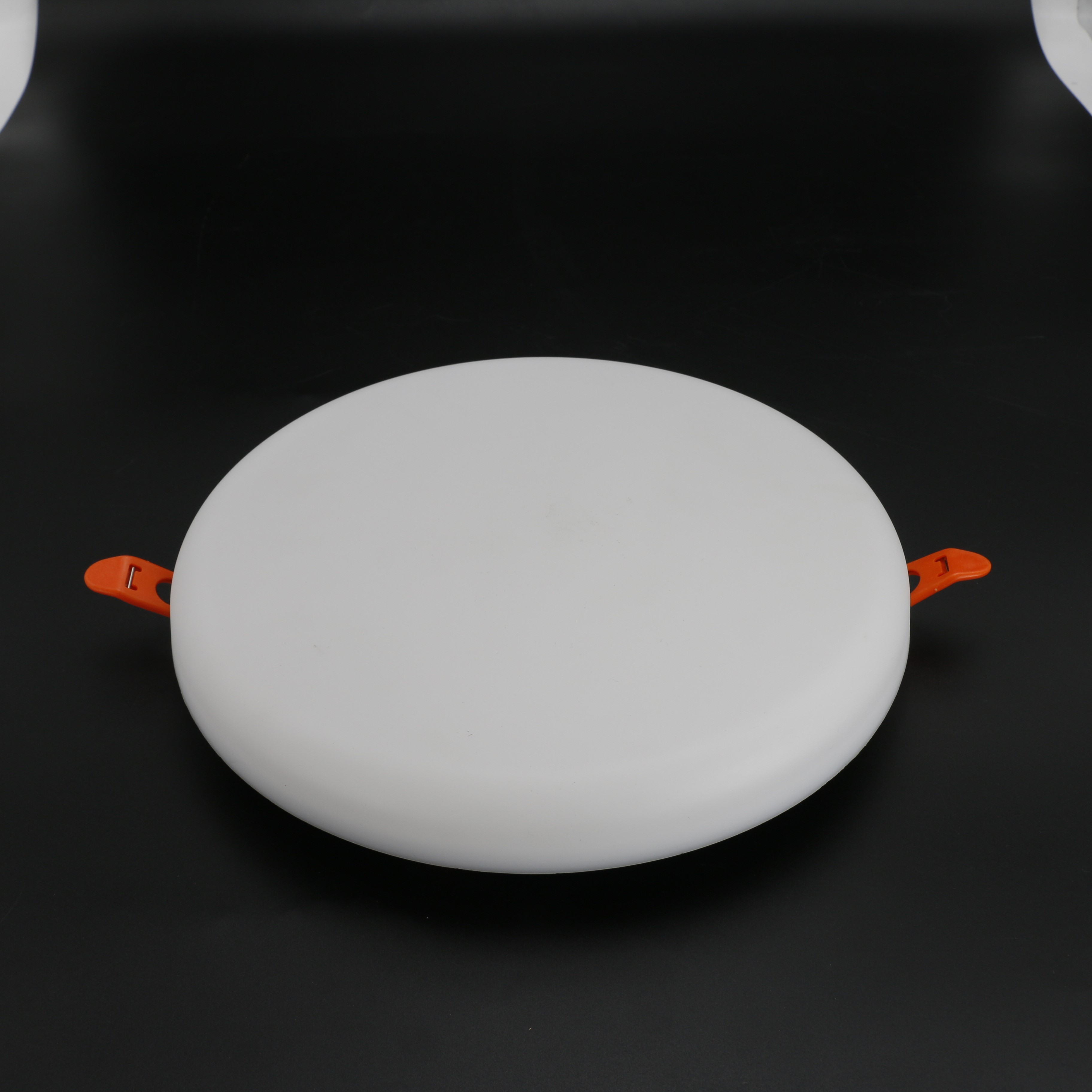 LED ultra-thin tube light with positive light, super bright, adjustable opening, free borderless circular shape