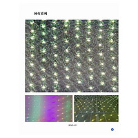 Outdoor waterproof and sunscreen mesh string lights