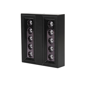 Bright downlight for exposed shop
