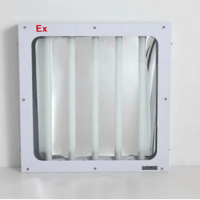Clean room flat surface mounted air purification lamp
