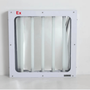 Clean room flat surface mounted air purification lamp