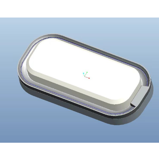 Metal processed aluminum tri-proof light
