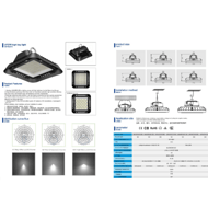 Ultra bright LED UFO mining light